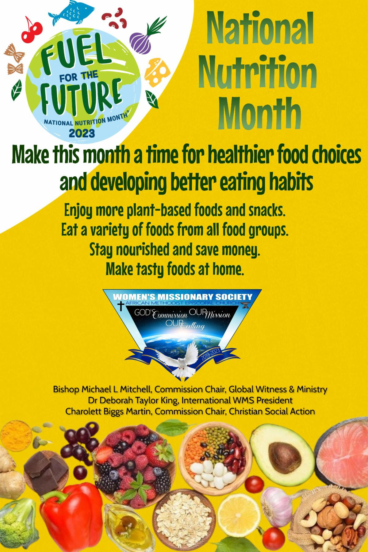National Nutrition Month at Bethel
