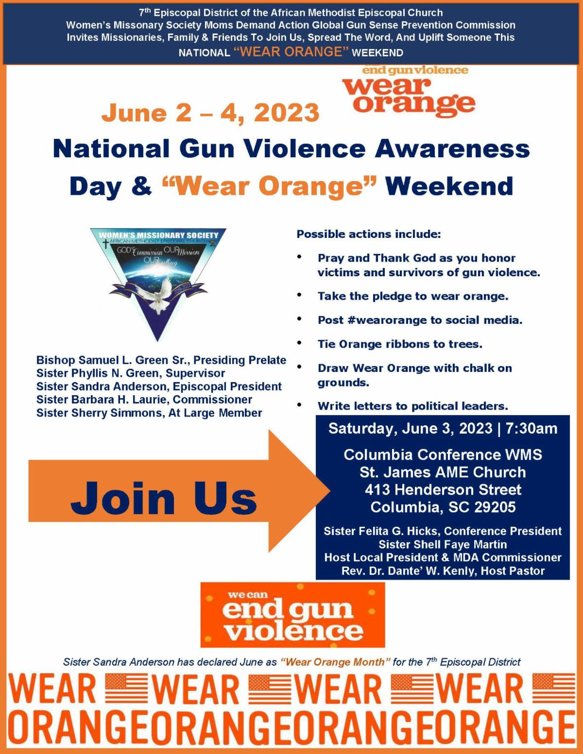 National Gun Violence Awareness Month