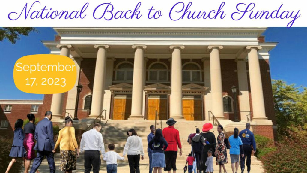 National Back to Church Sunday Bethel AME Church