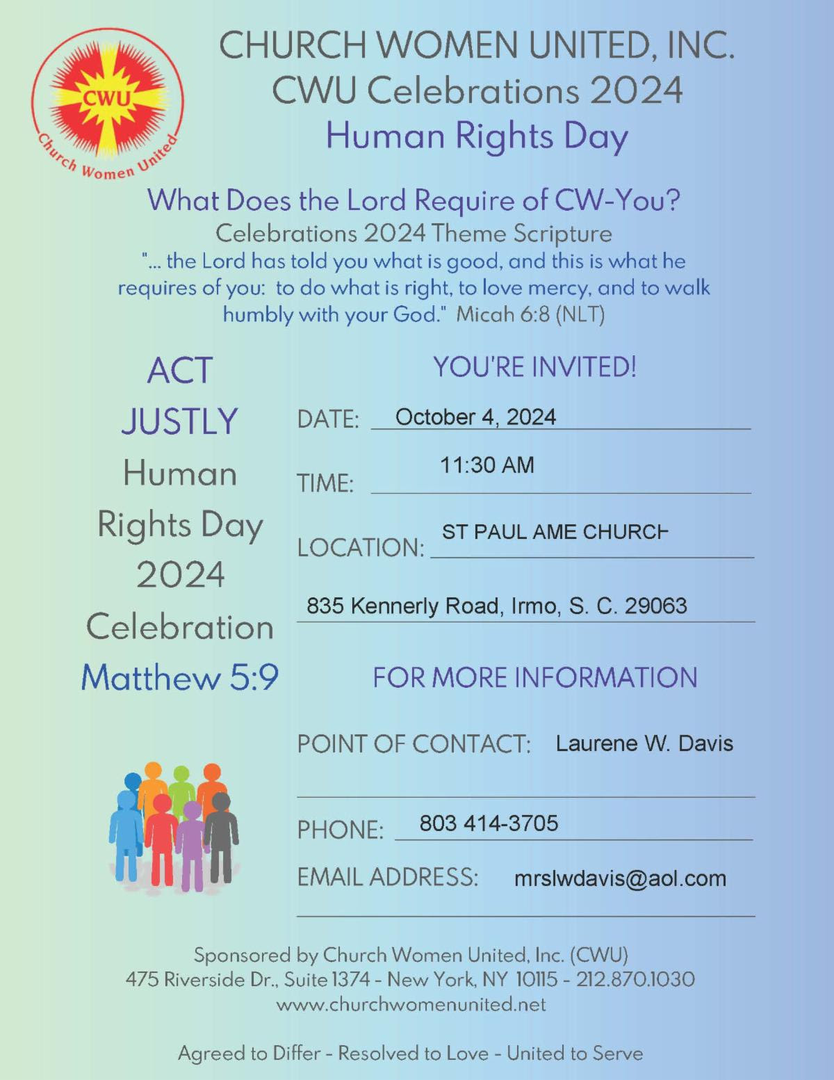 Human Rights Day!