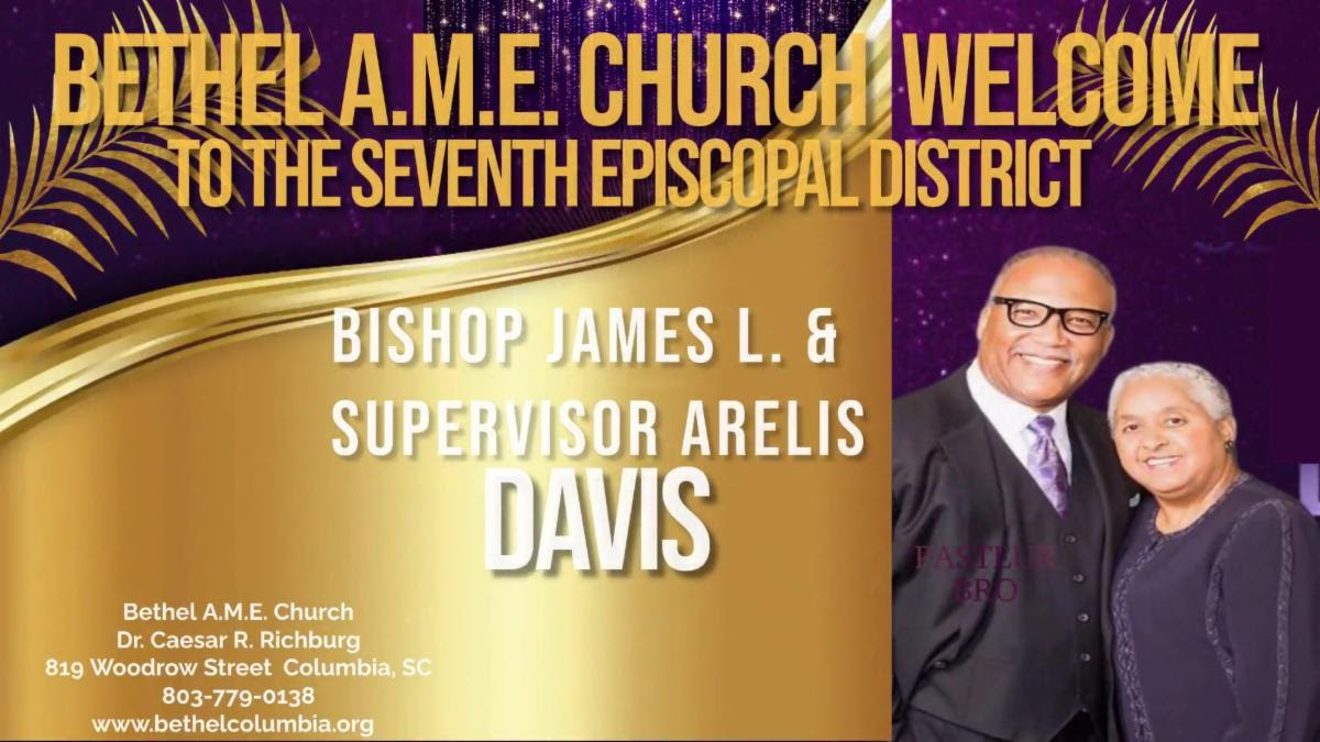 Welcome Bishop and Mrs Davis