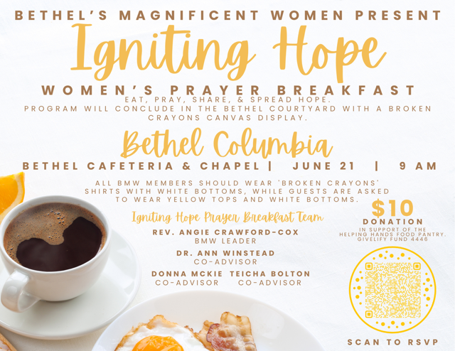 3Igniting Hope Prayer Breakfast